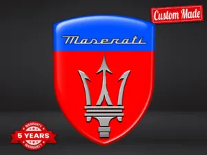Maserati Emblemas Auto Resistentes Limitados Alta Calidad